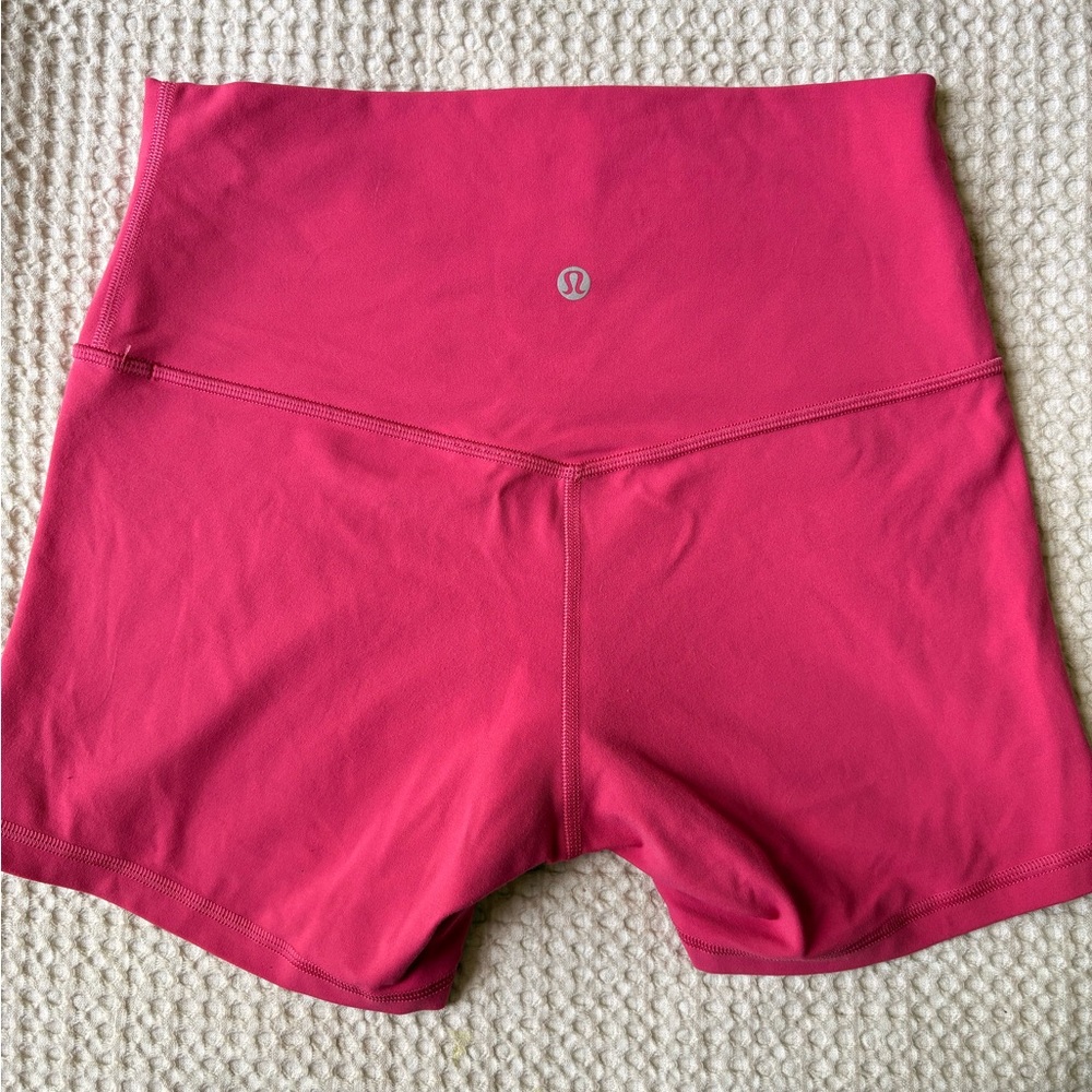 lululemon athletica Women's Vibrant Pink Athletic Shorts